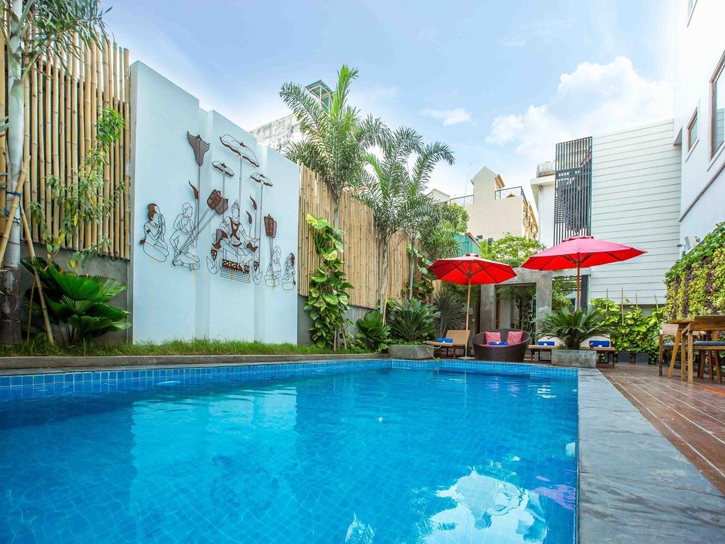 Le Cocon Boutique Hotel Phnom Penh Extérieur photo